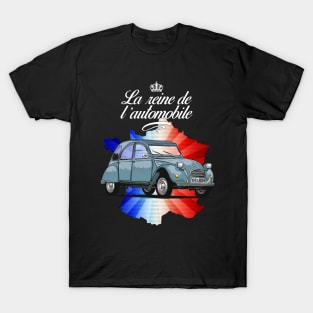 2cv Reine de l'auto T-Shirt